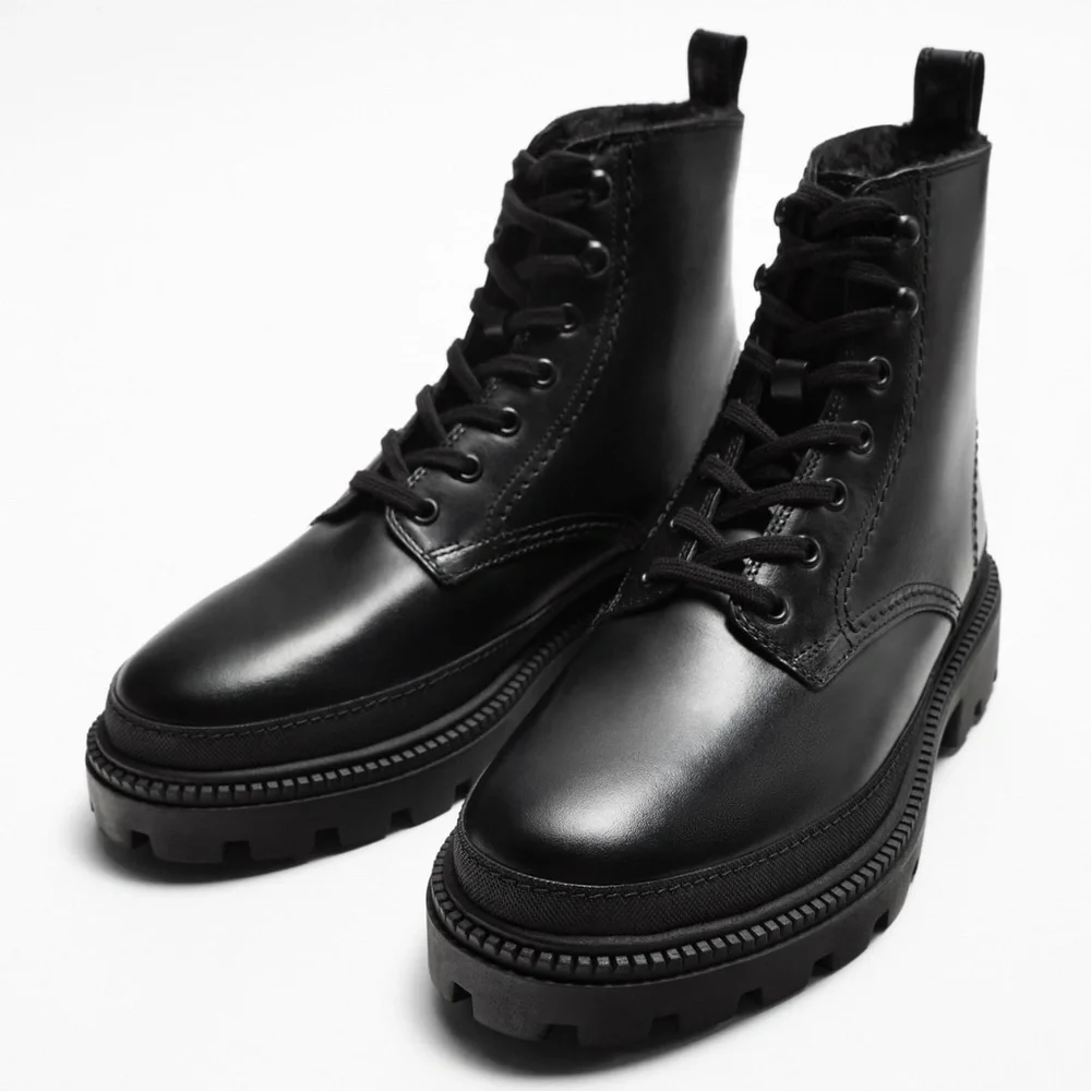 Zara | Shoes | Zara Lined Boots 1 | Poshmark display picture 1